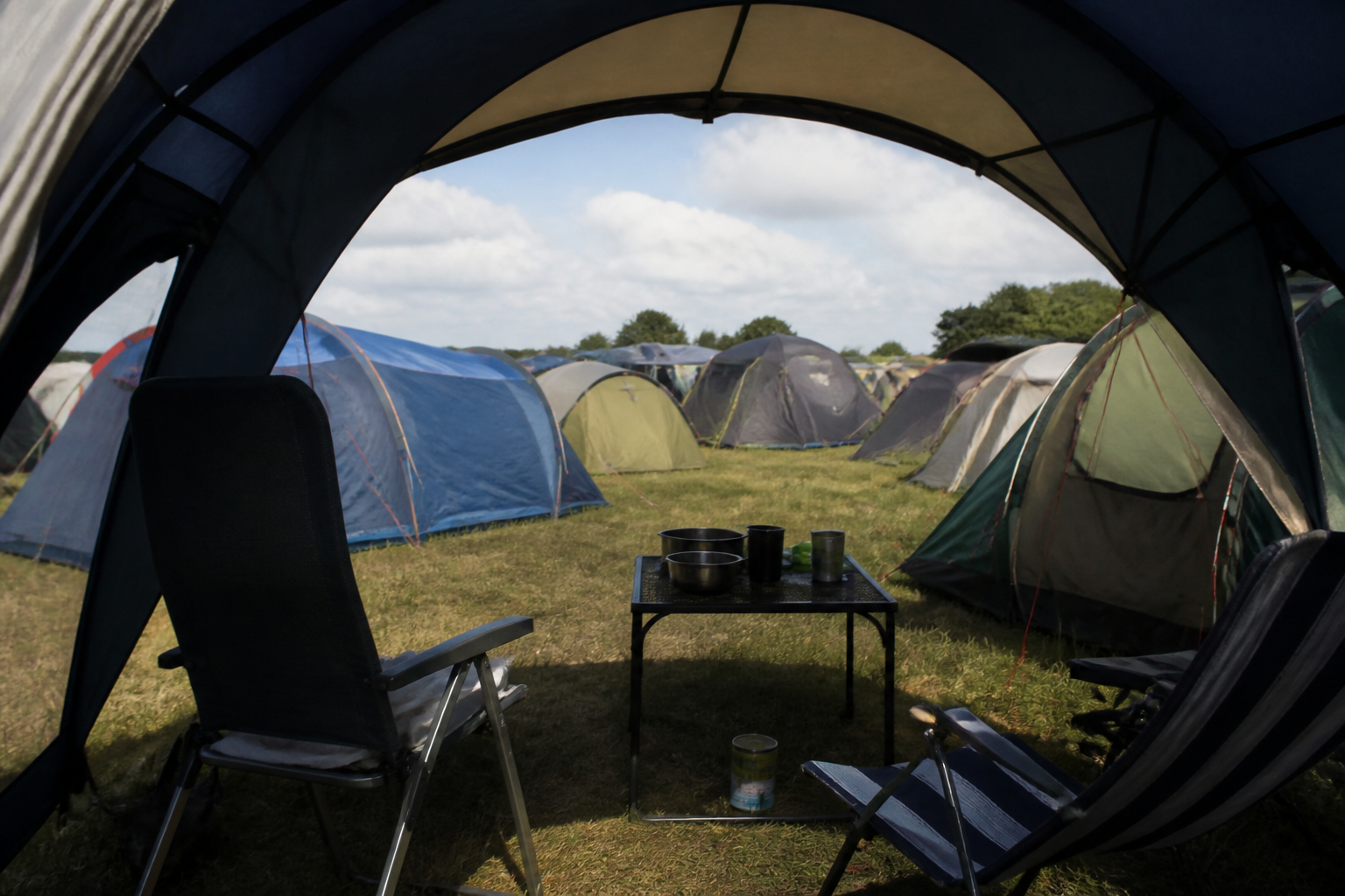 Festival comfort camping